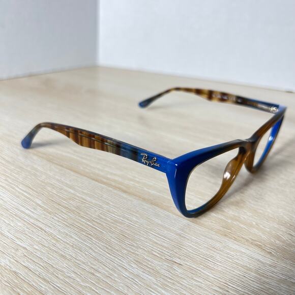 Ray-Ban RB5322 5488 Eyeglasses FRAMES ONLY Blue Brown 51-18-140 main image 8